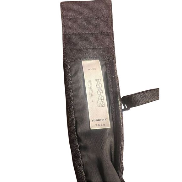 Wonderbra 38C black push up sexy bra underwire bombshell uplift - Picture 4 of 4